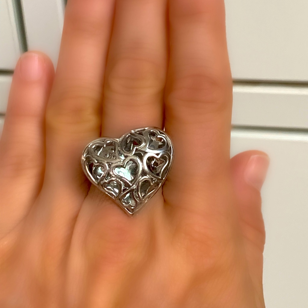 New Solid Silver Ring